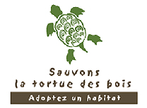 Logo sauvons la Tortue des Bois
